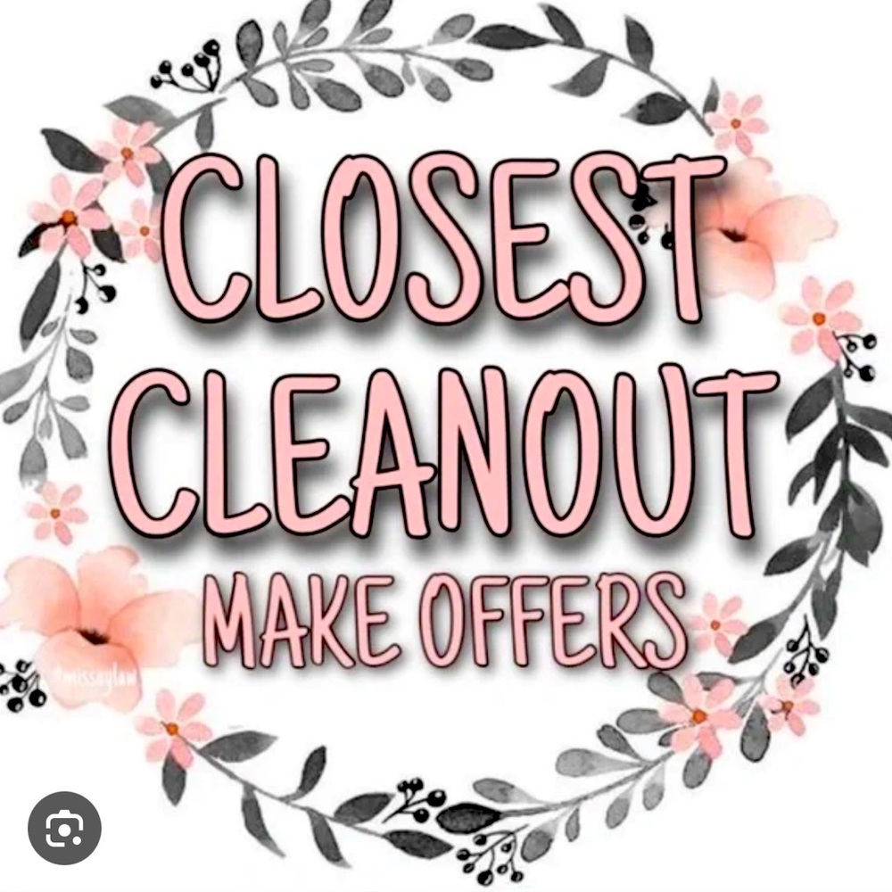 Closet Clean Out Make an Offer